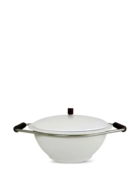 GINORI 1735 lid-inclusive two-handle casserole dish White 061035235616853