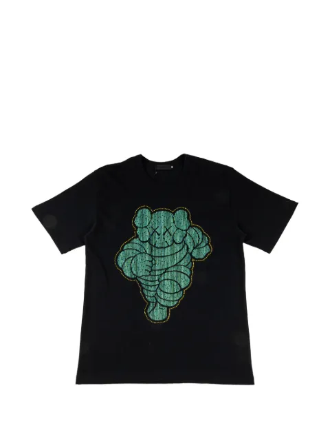 KAWS Chum-print T-shirt Black KAWS202518