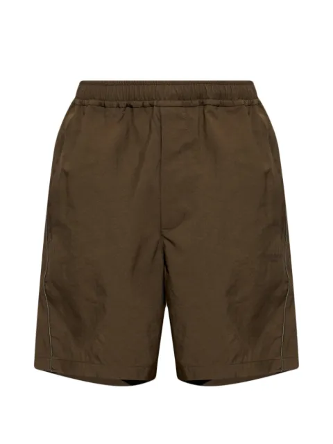 Givenchy logo-embroidered shorts Brown BM51PJ16RJ202