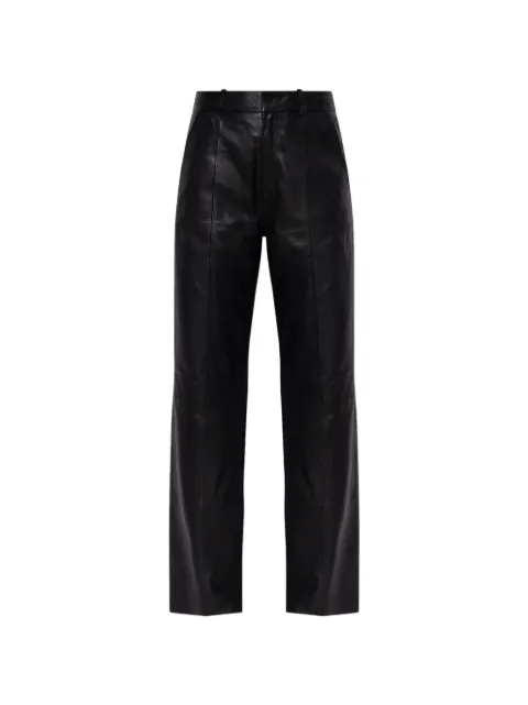 Gestuz Gzluciana leather trousers Black 109105080