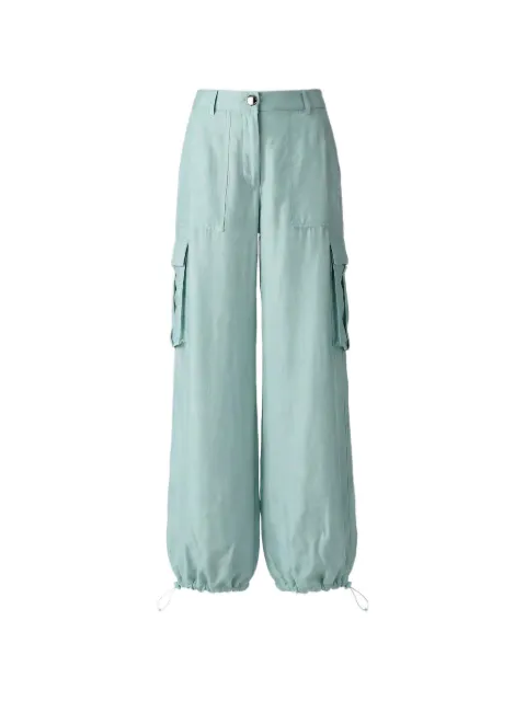 Toccin James wide-leg trousers Green TU6520P042