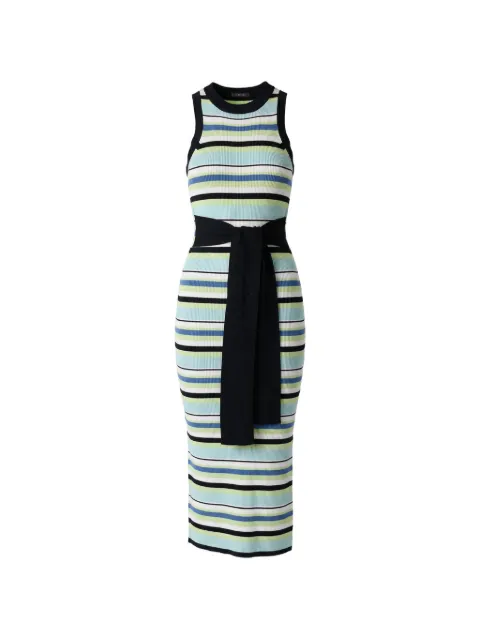 Toccin Piper tie-front dress Blue TU6907K014
