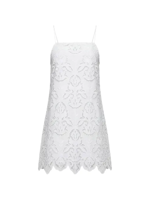 Toccin Olivera eyelet shift dress White TU6837M114