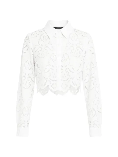 Toccin Jilly cropped shirt White TU6837T005
