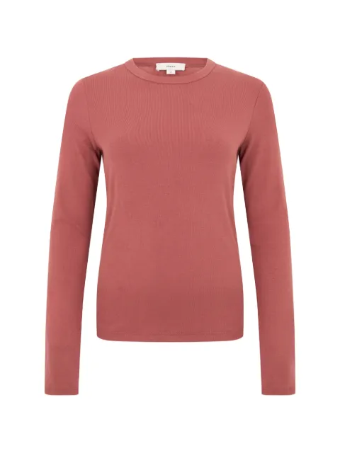 Vince long-sleeve T-shirt Red V054084798