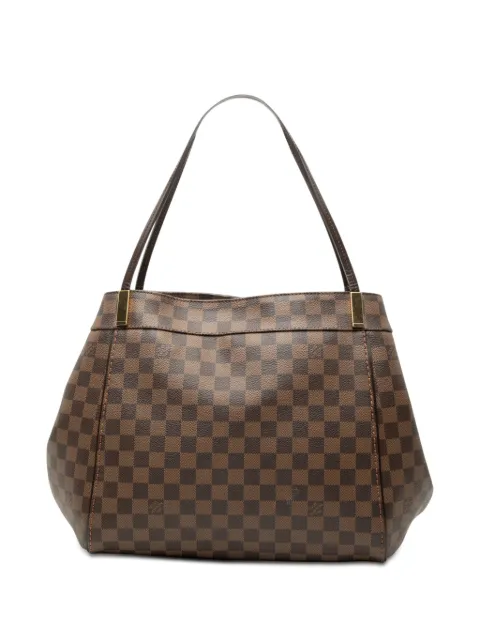 Louis Vuitton Pre-Owned 2013 Damier Ebene Marylebone GM tote bag Brown Q7U98Q6DDACOR11X