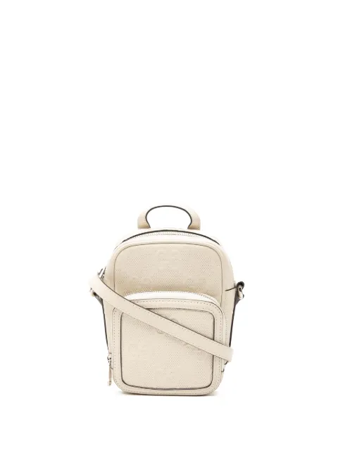 Gucci Pre-Owned 2000-2015 Mini GG Embossed Perforated Calfskin satchel White NI6NX515U7OFFXY3