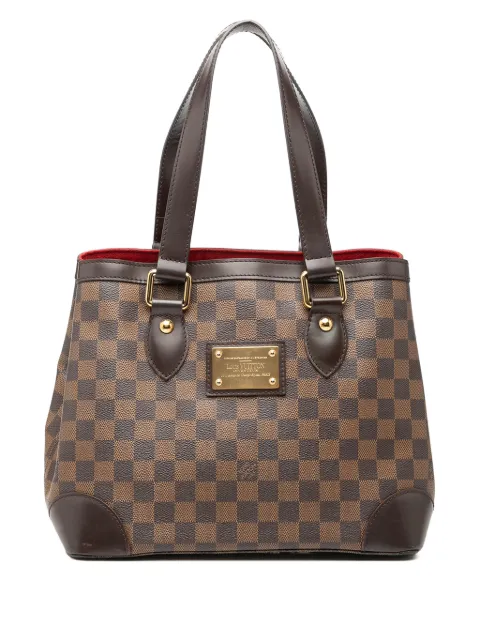 Louis Vuitton Pre-Owned 2010 Damier Ebene Hampstead PM tote bag Brown 0BH1WUMNV2AO8E7Q