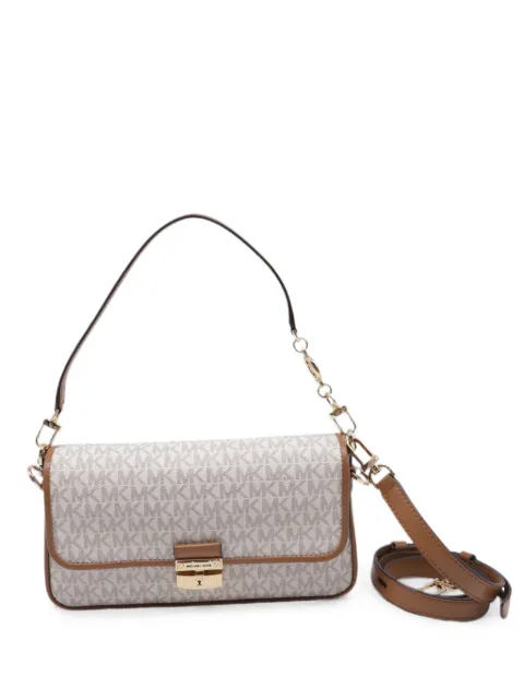 Michael Kors Vintage small Bradshaw pattern shoulder bag Neutrals GILTPUUSBA744810W