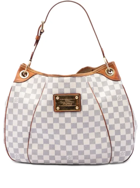 Louis Vuitton Pre-Owned 2008-2013 Damier Azur Galliera PM shoulder bag White EX67HIA0U1MX5I24