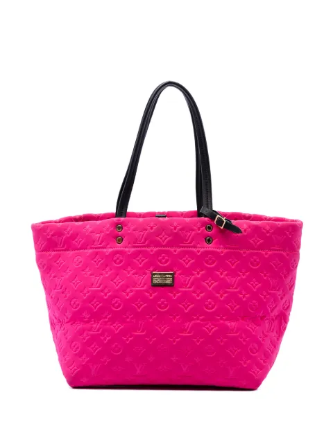 Louis Vuitton Pre-Owned 2008 Monogram Embossed Neoprene Scuba MM tote bag Pink 9HM5KHAYMSGT41H4