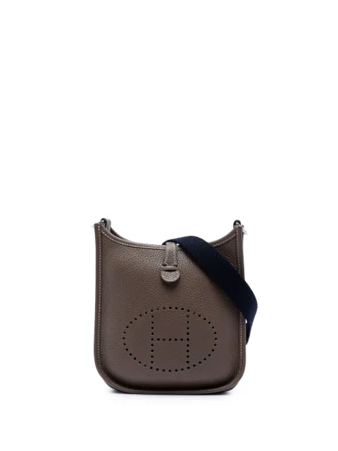 Hermès Pre-Owned 2020 Clemence Evelyne 16 Amazone crossbody bag Brown 3CH086H2SL35F89U