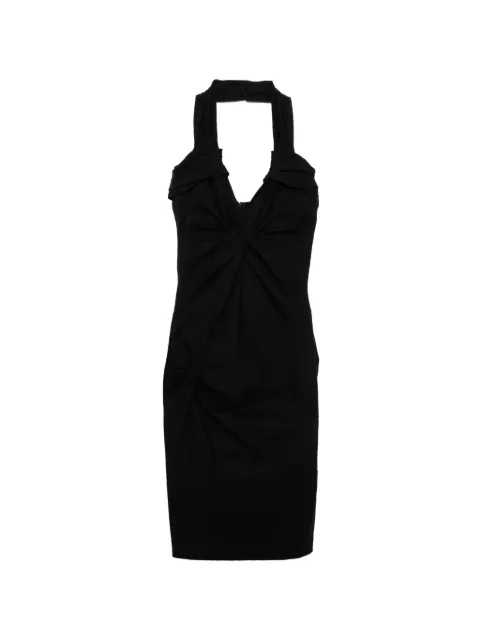 Christian Dior Pre-Owned knot-detail dress Black CSVM9275