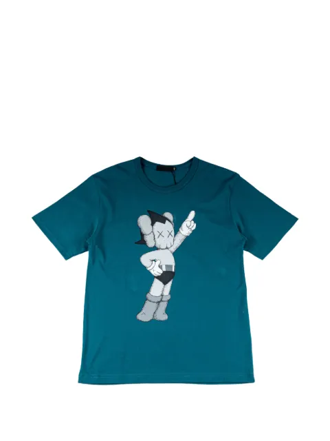 KAWS Original Fake Astro Boy short-sleeved T-shirt Green KAWS202515