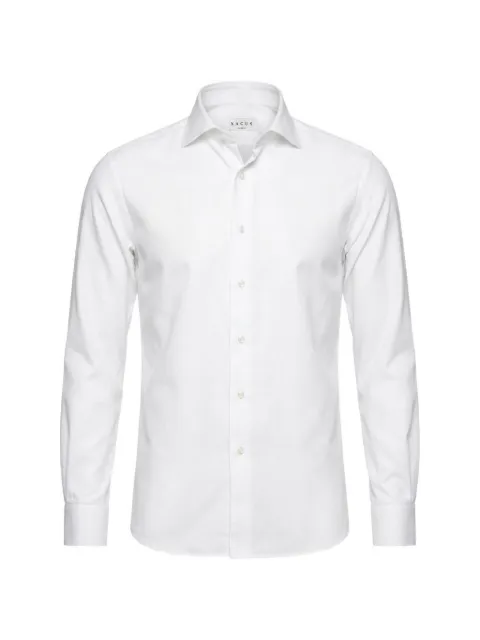 Xacus long-sleeved button-down shirt White 558ML91146