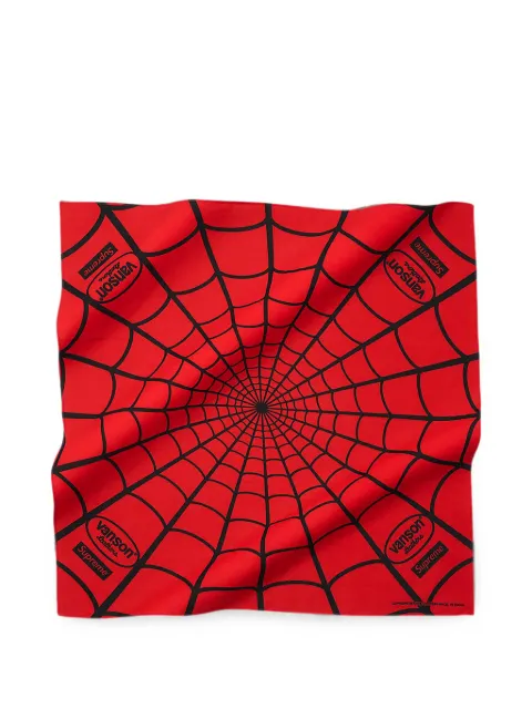 Supreme x Vanson Leathers® Spider-Man bandana Red SU27760