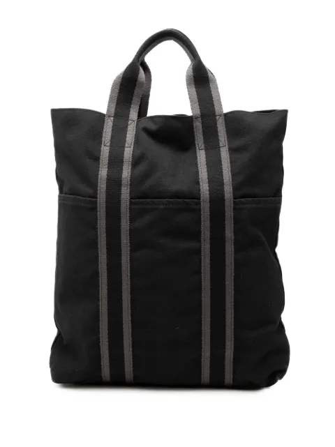 Hermès Pre-Owned 1998-2001 Toile Fourre Tout Cabas tote bag Black QIVL1XG5Q4J2M5AZ