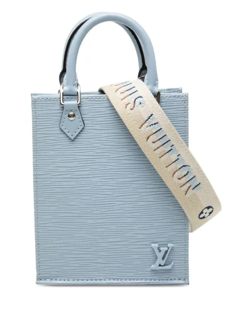 Louis Vuitton Pre-Owned 2010-2026 Epi Petit Sac Plat satchel Blue O1W4UGJ8TRHL41RP