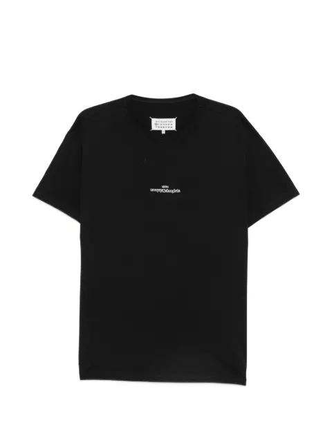 Maison Margiela logo T-shirt Black S50GC0736S22816