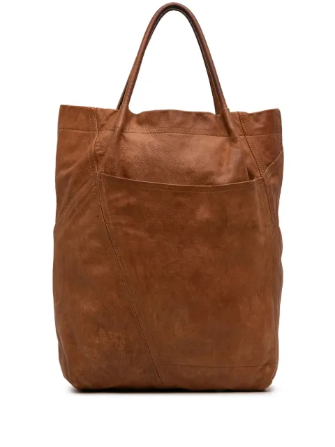 Marni Pre-Owned 2011 Leather Front Pocket tote bag Brown JHPRQLYT9GQ8IJ8D
