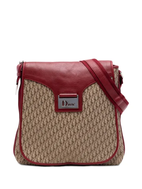 Christian Dior Pre-Owned 2006 Diorissimo Trotter Canvas Street Chic crossbody bag Red FXLGRU7VS78WRS82