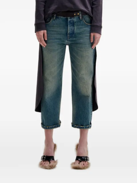 DARKPARK Lizzie cropped jeans Grey WTR113DBL01W055