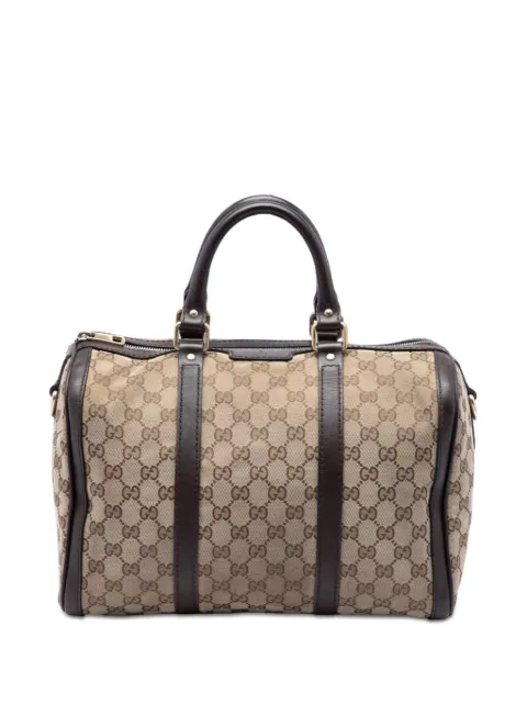Gucci Pre-Owned 2016-2026 Medium GG Canvas Joy Boston Bag satchel Neutrals EWJHZ3GWBCLMFWE8