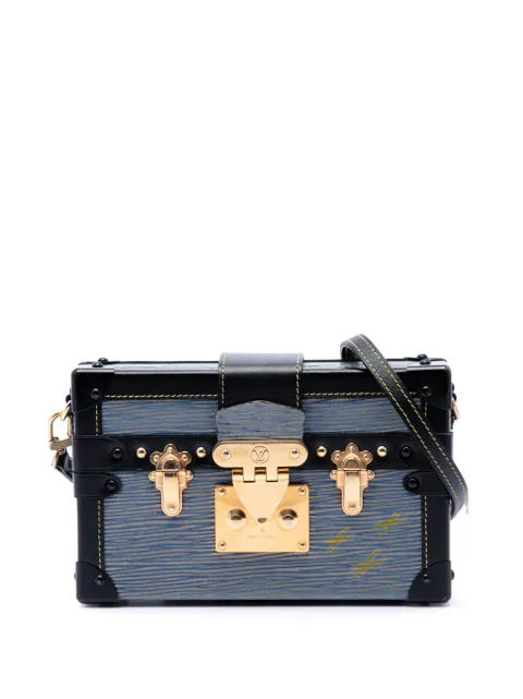Louis Vuitton Pre-Owned 2015 Epi Denim Petite Malle crossbody bag Blue BUG9ZHT54IWLFSLJ