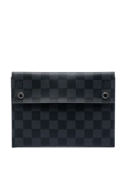 Louis Vuitton Pre-Owned 2019 Damier Graphite Alpha Pochette MM clutch bag Black B5XUS0LAHAJIBYP8