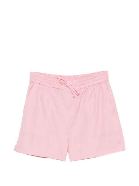 Burberry pinstripe-pattern drawstring shorts Pink 8129064