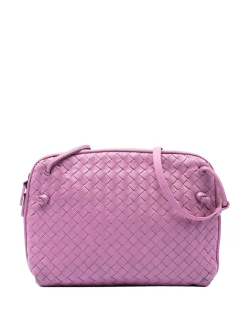 Bottega Veneta Pre-Owned 2012-2026 Nappa Intrecciato Nodini crossbody bag Pink 67CKI1WACGTS3X1Q