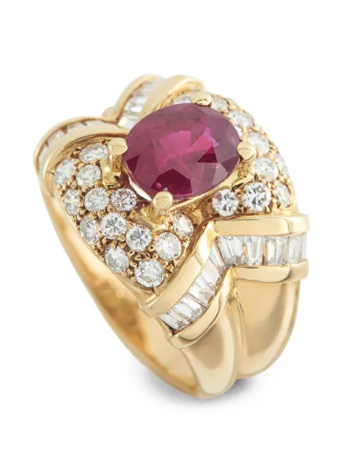 LB Exclusive ruby and diamond ring Gold MF40051526