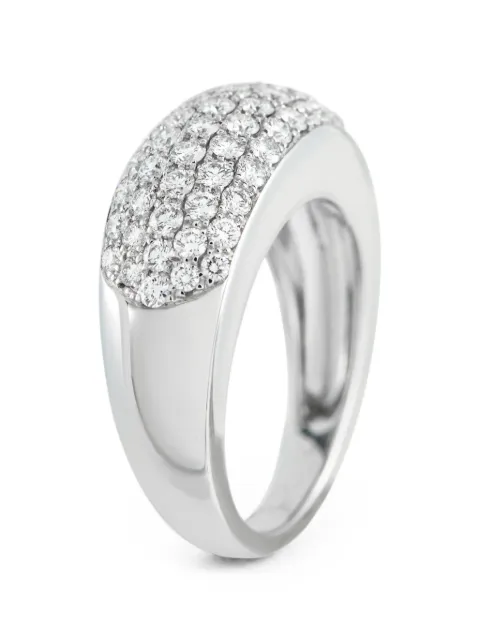 Van Cleef & Arpels Pre-Owned diamond domed ring Silver VC36052026