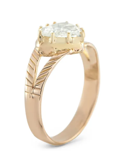 LB Exclusive diamond heart ring Pink MF3705178265