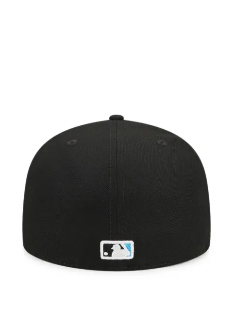 NEW ERA CAP 59FIFTY Miami Marlins baseball cap Black NE1187