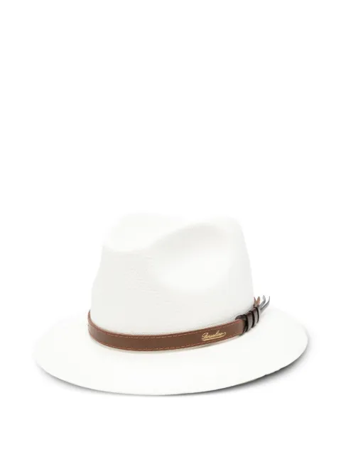 Borsalino Country Panama extra-fine wide-brim hat White 14002801E8