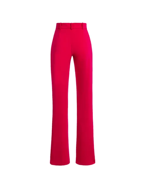 PINKO pressed-crease split-hem trousers Pink 100351A041
