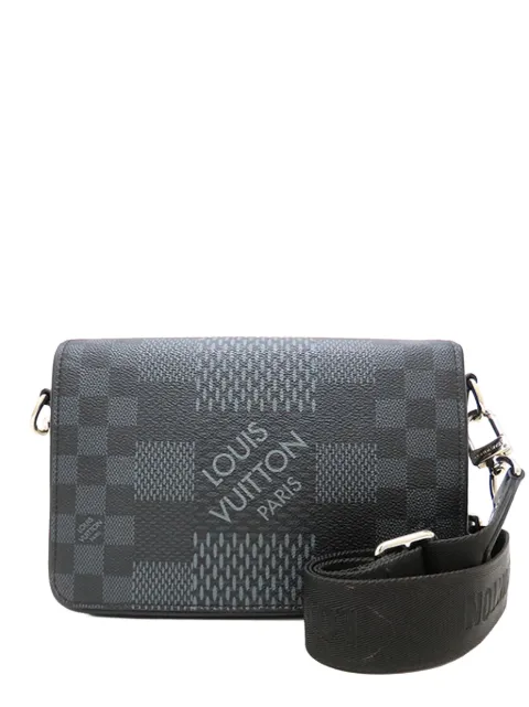 Louis Vuitton Pre-Owned 2021-2026 Damier Graphite Studio 3D Messenger Bag crossbody bag Black 6NIBAY8E4T508CPC