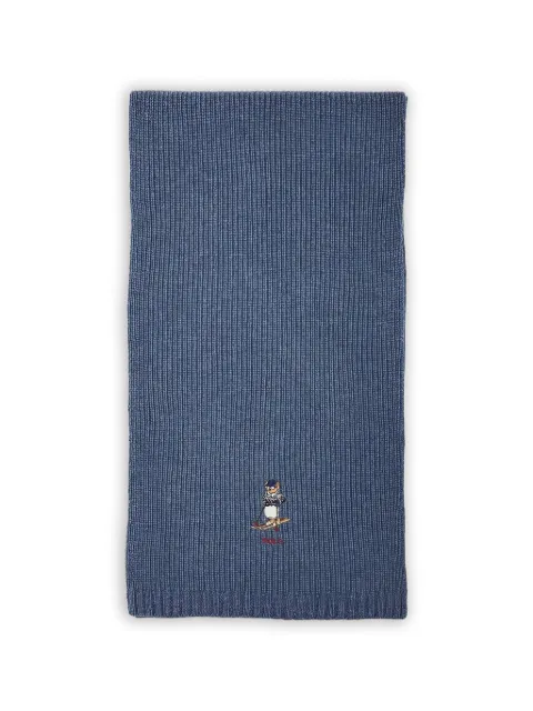 Polo Ralph Lauren Polo Bear ribbed scarf Blue PC0769