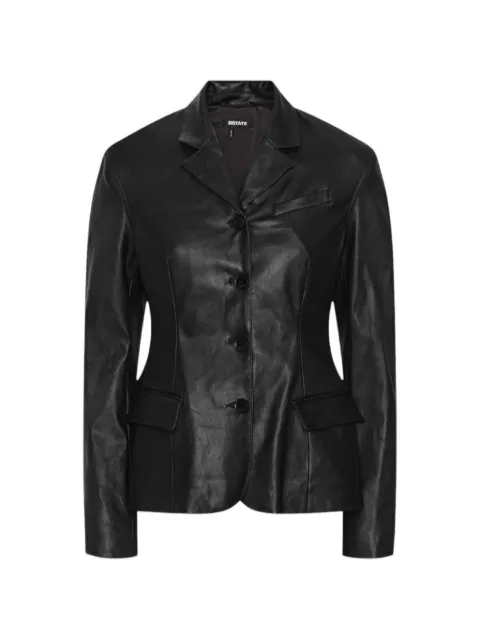 ROTATE BIRGER CHRISTENSEN single-breasted blazer Black 116570100