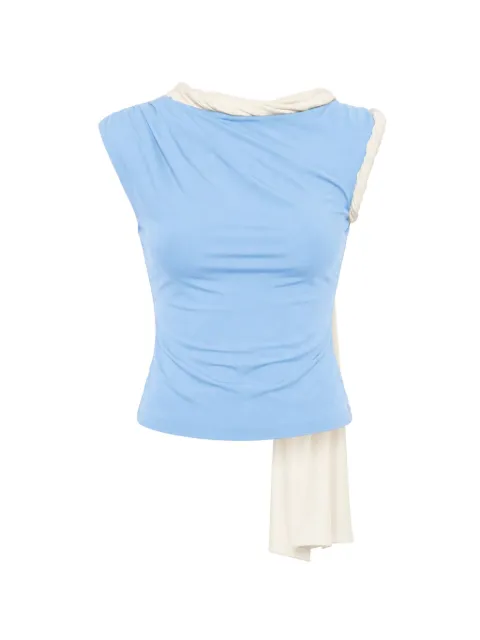 AXEL 113 Hanni twisted top Blue HANNITWSITEDTOP