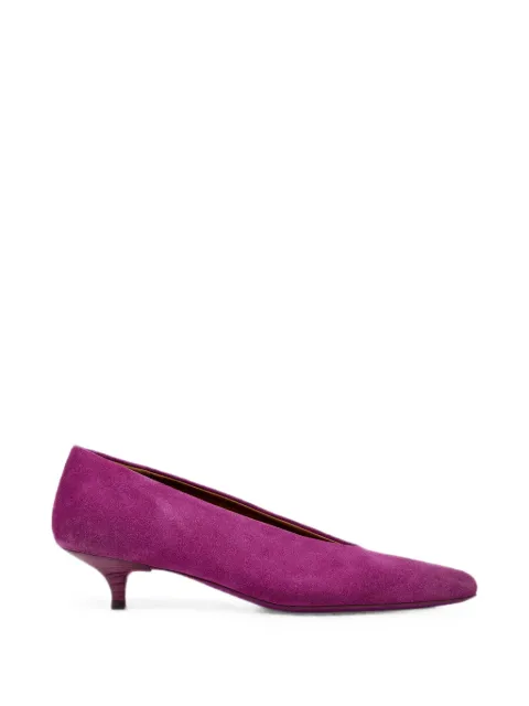 Marsèll suede pointed-toe heeled pumps Purple MW8480P024