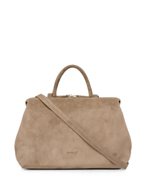 Marsèll 4 Dritta suede tote bag Neutrals MB0286P024