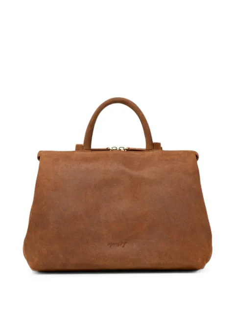 Marsèll 4 Dritta leather tote bag Brown MB0286P043