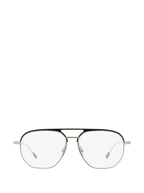 RIMOWA square-frame double-bridge glasses Black RW50011U56002