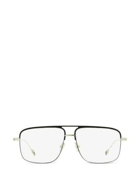 RIMOWA double-bridge pilot glasses Black RW50010U57002