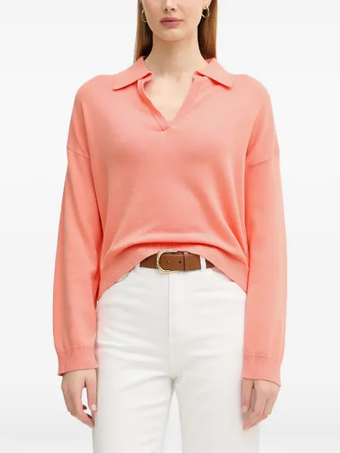 Benetton polo-collar sweater Pink 1C19D301I