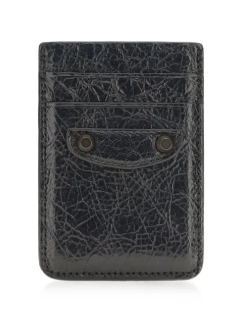 Balenciaga Le City magnetic card holder Grey 8726652ABFY