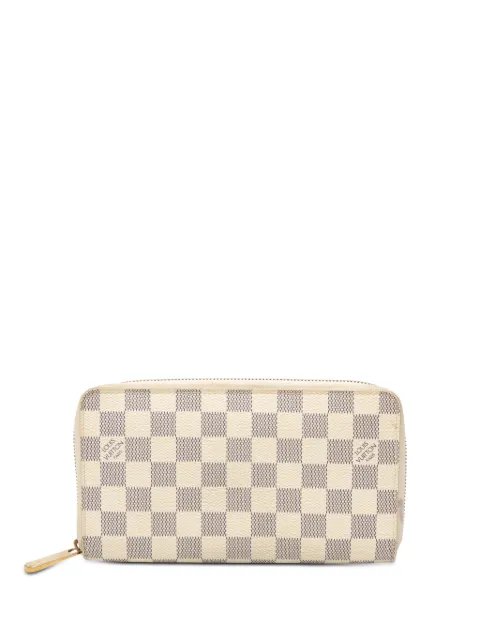 Louis Vuitton Pre-Owned 2007 Damier Azur Zippy Organizer Wallet long wallets White IYZ7WTUEQ4PN149X