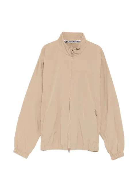 Alexander Wang perforated logo track jacket Neutrals UWC3262306